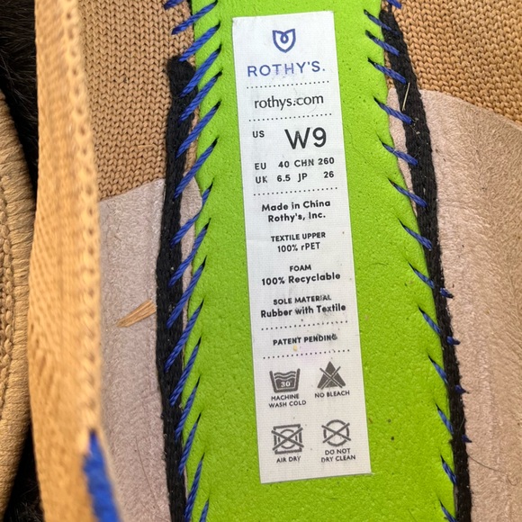 Rothy’s Color Block Rounded Toe Flats - Picture 13 of 13